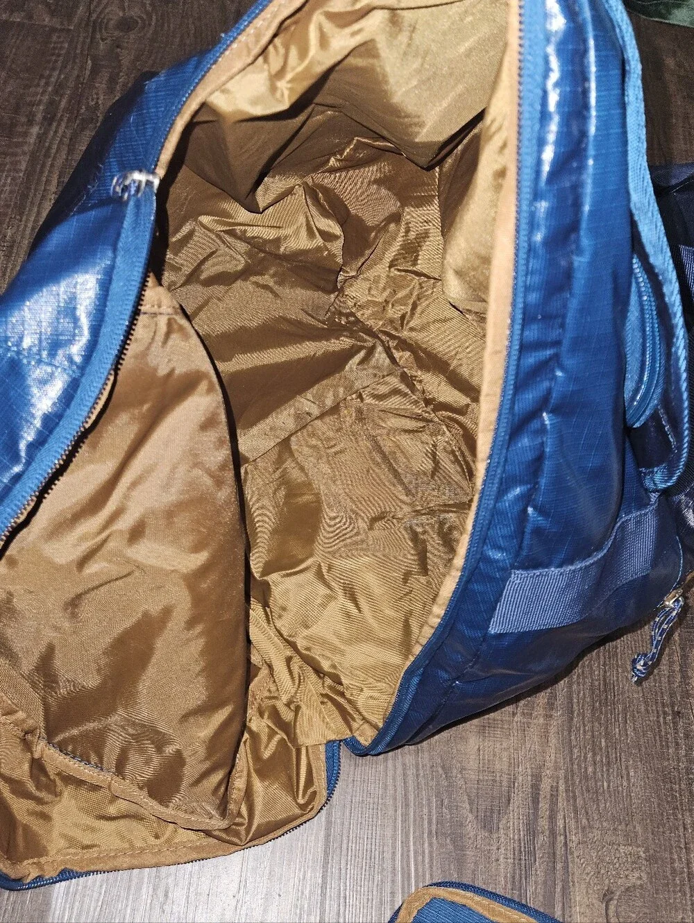 Ozark Trail 70L Coated Polyester Ripstop Duffel Bag With Backpack Straps